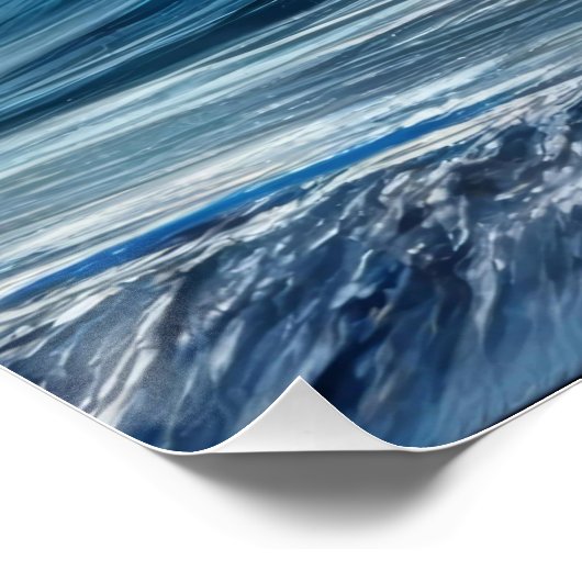 青色渦 ポスター (コーナー)