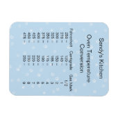 青色温度変換ベーキング磁石 マグネット (横)