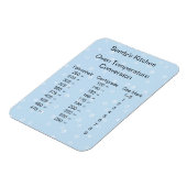 青色温度変換ベーキング磁石 マグネット (左側)