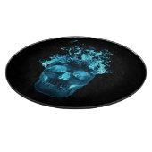 青色火災スカル用切削ボード カッティングボード (角)