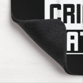 青色犯罪アンチ警察州 マウスパッド (コーナー)