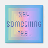 青色磁石 マグネット (正面)