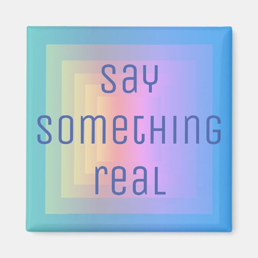 青色磁石 マグネット (正面)