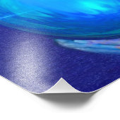 青色結晶 フォトプリント            (角)