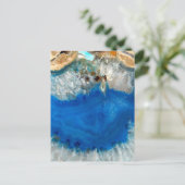 青色結晶 ポストカード (スタンド正面)