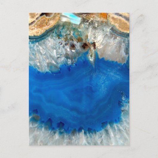 青色結晶 ポストカード (正面)