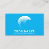 青色臨床心理学博士 名刺 (正面)