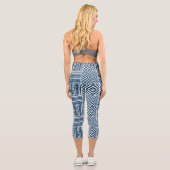 青色部族 カプリレギンス (裏面)