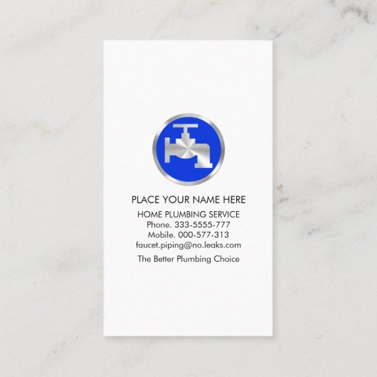 青色配管用発光水 名刺 (裏面)