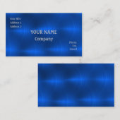 青色金属 名刺 (正面/裏面)