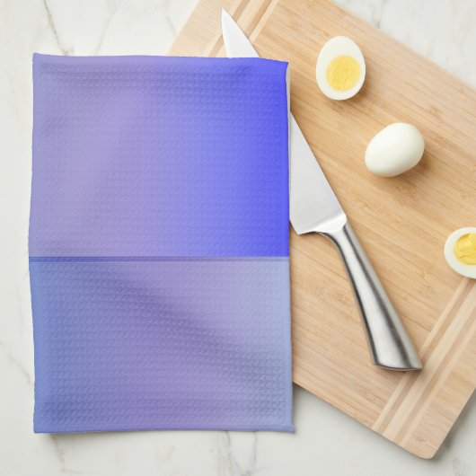 青色 キッチンタオル (四つ折り)