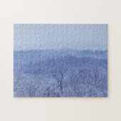 青色 ジグソーパズル (横)