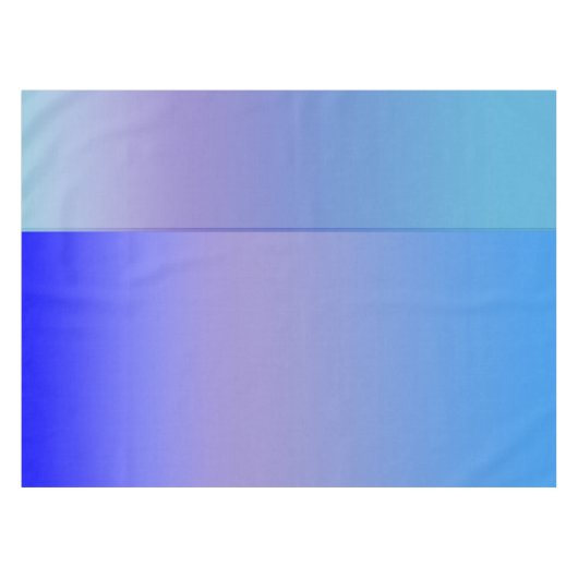 青色 テーブルクロス (正面(横))