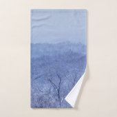 青色 バスタオルセット (ハンドタオル)