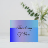 青色 ポストカード (スタンド正面)