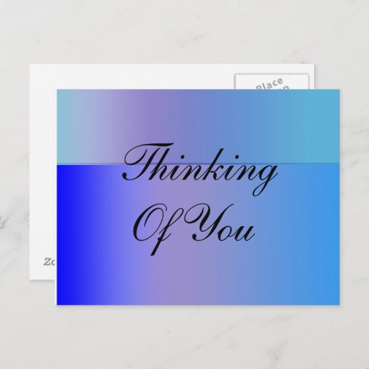 青色 ポストカード (正面/裏面)