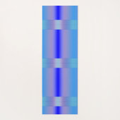 青色 ヨガマット (裏面)