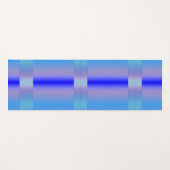 青色 ヨガマット (正面(横))