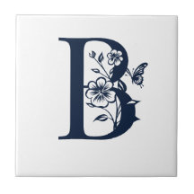 青色invitatione文字Bシンプル