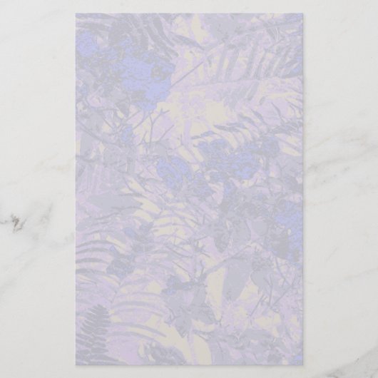 青花に対する迷彩 便箋 (正面)