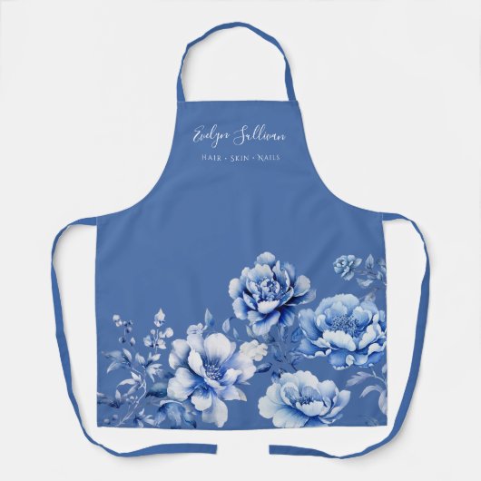 青花エプロン エプロン (正面)