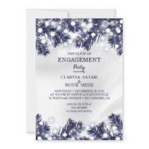 青花スタイリッシュ光パターン婚約パーティ