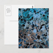 青花崗岩はがき ポストカード (正面/裏面)