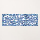 青花曼荼羅 ヨガマット (裏面(横))