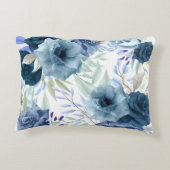 青花柄 アクセントクッション (裏面)