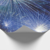 青花火包み紙 ラッピングペーパー (角)