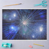 青花火大会ティッシュペーパー 薄葉紙 (クラフト)