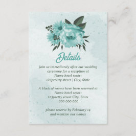 青花結婚緑 エンクロージャーカード