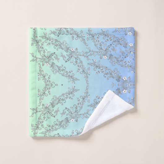 青花 バスタオルセット (ウォッシュタオル)