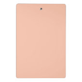 青芸術的抽象芸術横モノグラムの ミニクリップボード (裏面)