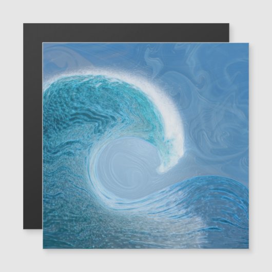 青芸術的波 (正面/裏面)