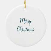 青芸術的波 セラミックオーナメント (裏面)