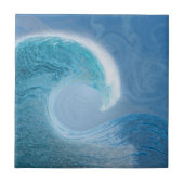 青芸術的波 タイル (正面)