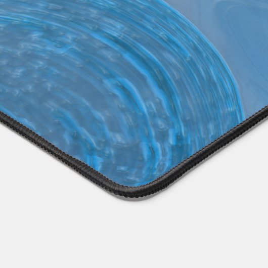 青芸術的波 デスクマット (コーナー)