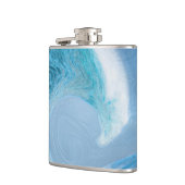 青芸術的波 フラスク (左)