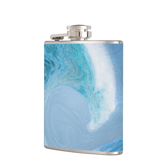 青芸術的波 フラスク (左)