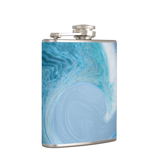 青芸術的波 フラスク (右)