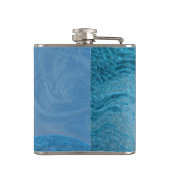 青芸術的波 フラスク (裏面)