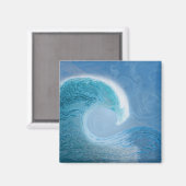 青芸術的波 マグネット (正面/裏面)
