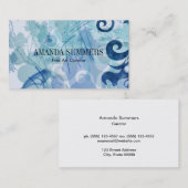 青芸術的 名刺 (正面/裏面)