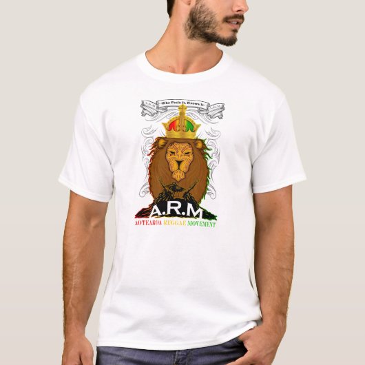 青茶レゲエムーブメント Tシャツ (正面)