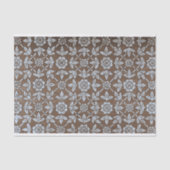 青茶色のヴィンテージ 薄葉紙 (正面)