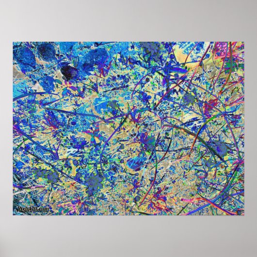 青草と花 ポスター (正面)