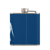 青華美パターン（の模様が）ある象 フラスク (裏面)