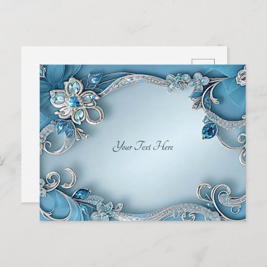 青華美フローラはがき ポストカード (正面/裏面)