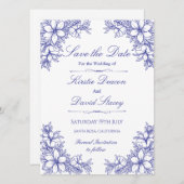 青華美フローラ結婚式招待状 招待状 (正面/裏面)